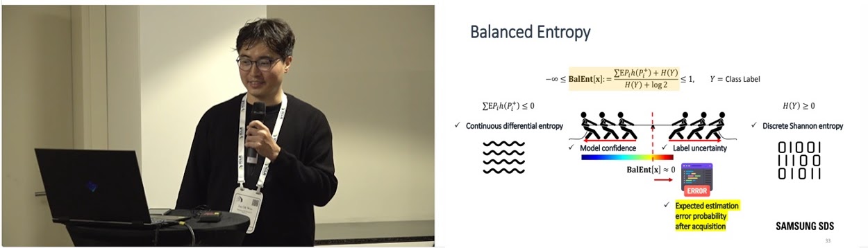 Presenting Balanced Entropy at ICLR 2023